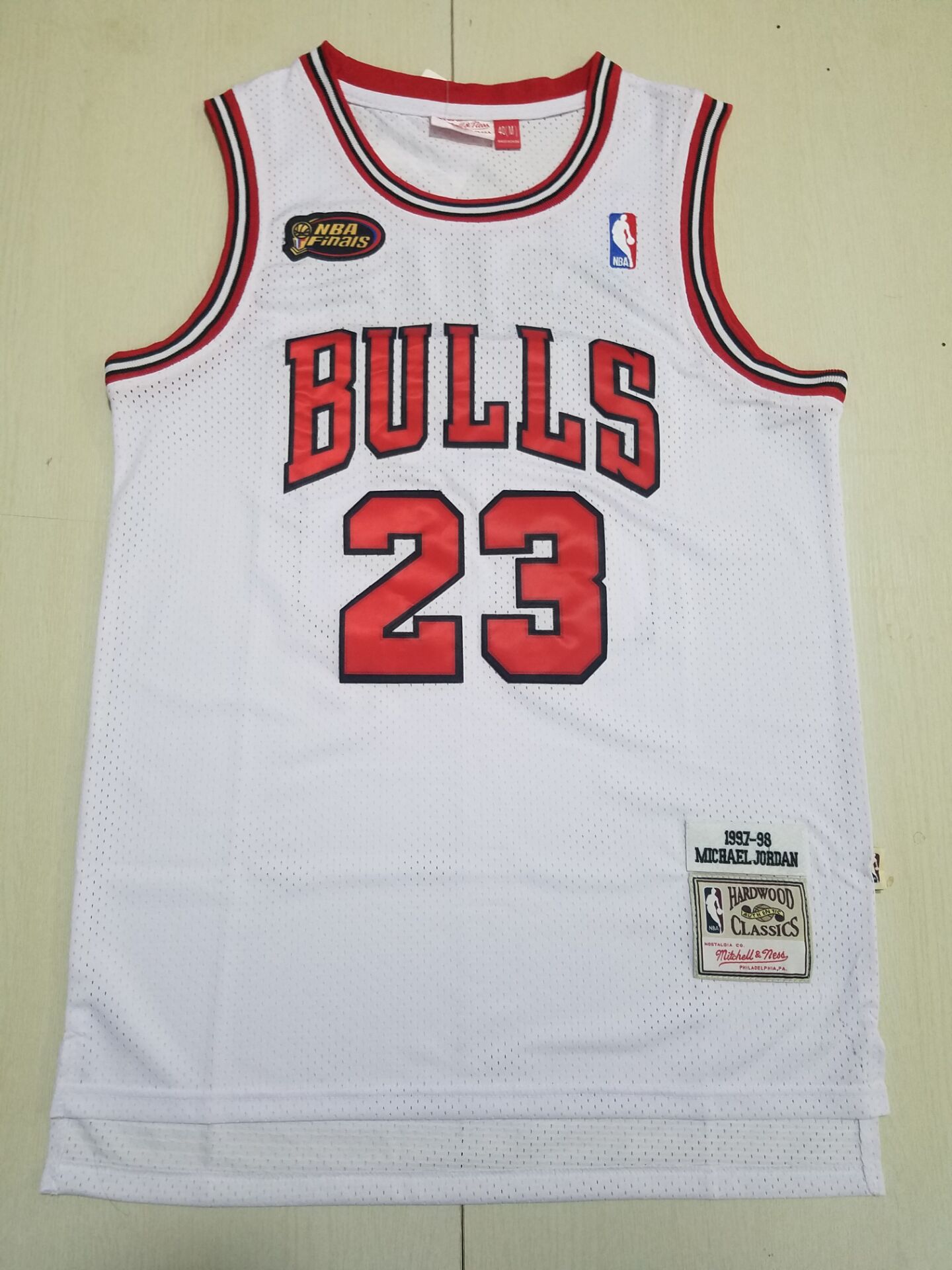 Men Chicago Bulls #23 Jordan White Finais 2022 NBA Jersey
